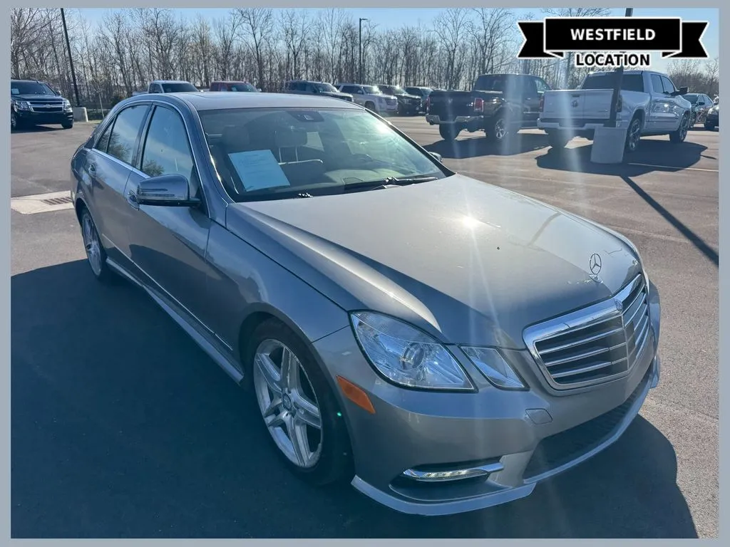 Silver 2013 Mercedes-Benz E-Class E 350 4MATIC for sale in Westfield, IN