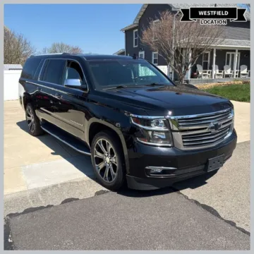 Black 2017 Chevrolet Suburban Premier for sale in Westfield, IN