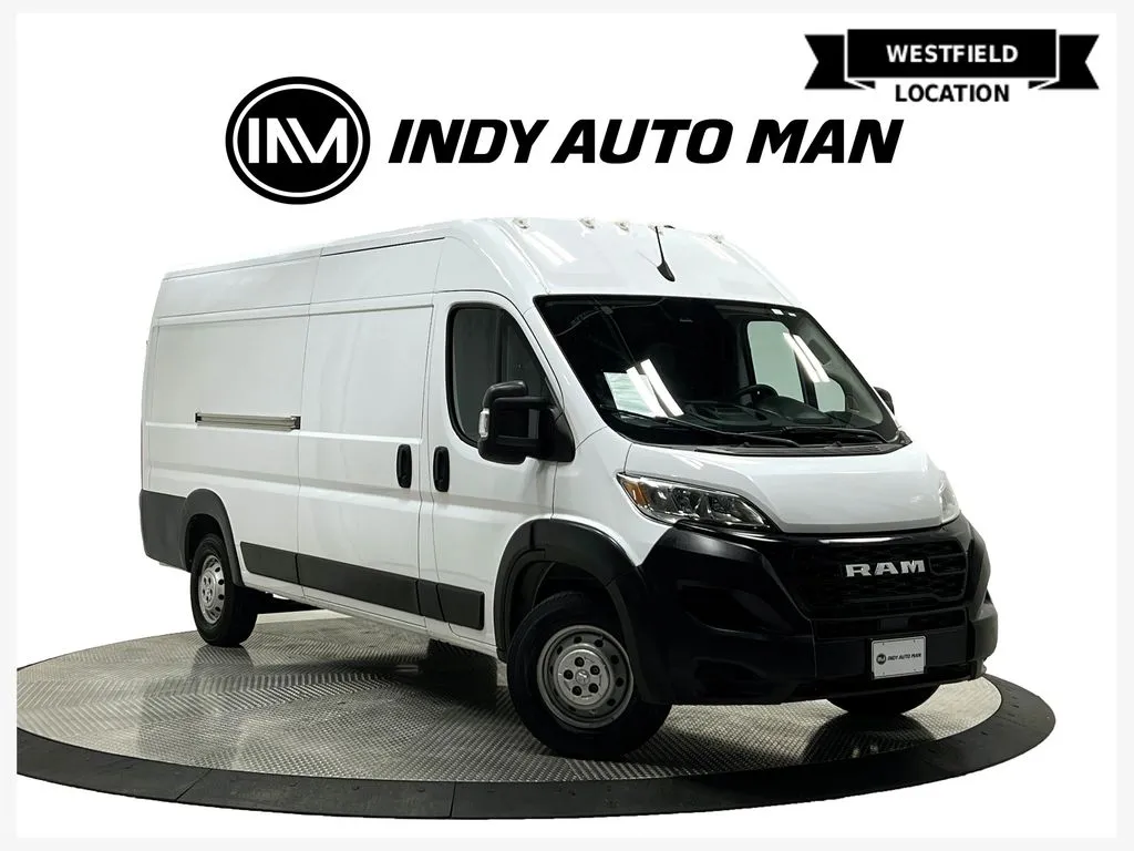 White 2023 Ram ProMaster 3500 High Roof for sale in Westfield, IN