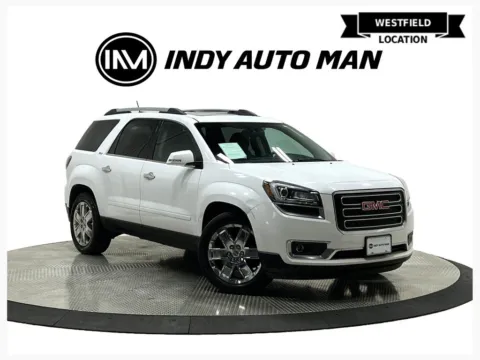 White 2017 GMC Acadia Limited for sale in Westfield, IN