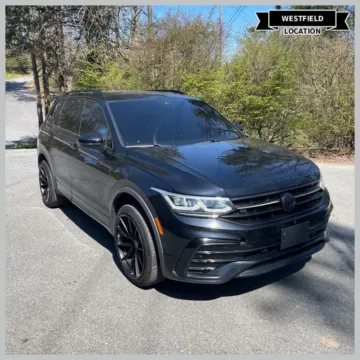 Black 2022 Volkswagen Tiguan 2.0T SEL R-Line for sale in Westfield, IN