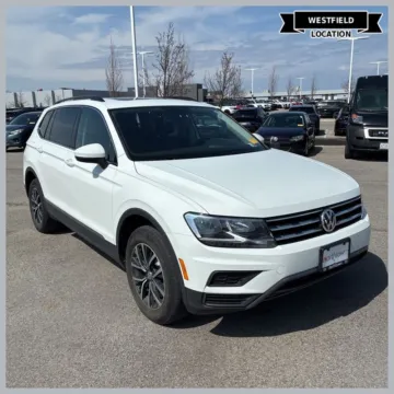 White 2020 Volkswagen Tiguan 2.0T SE 4Motion for sale in Westfield, IN