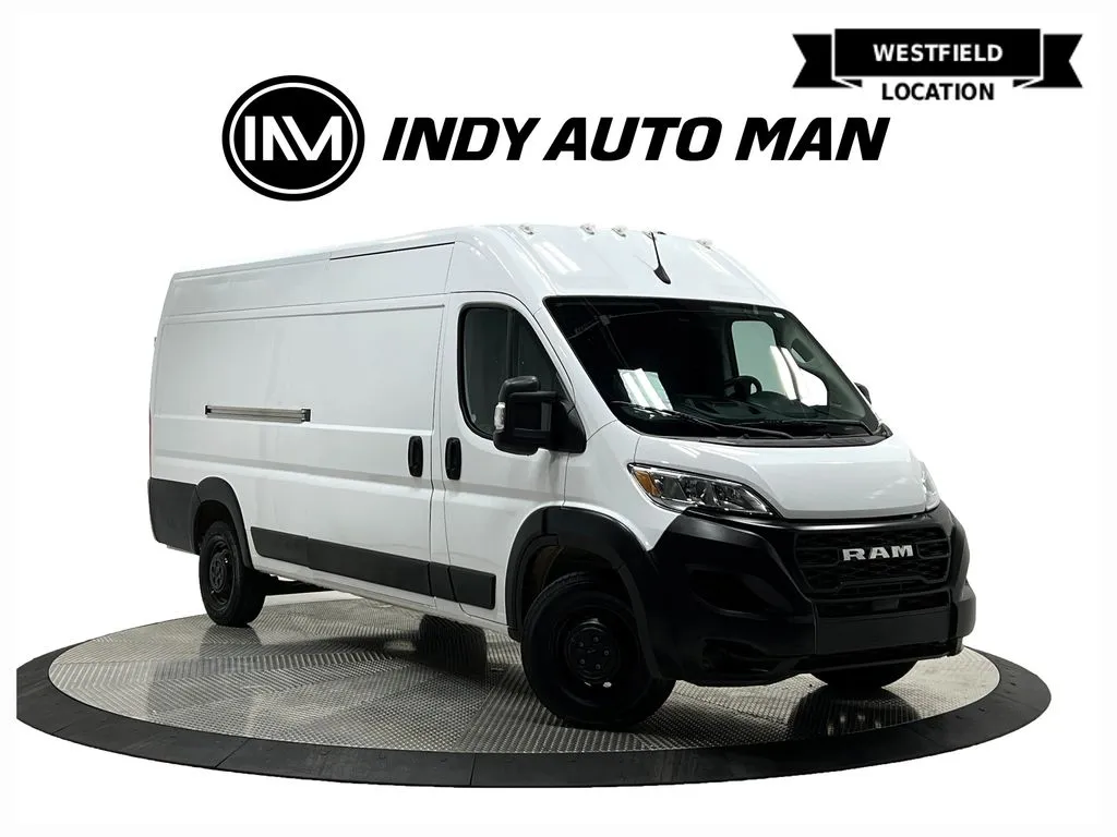 White 2023 Ram ProMaster 3500 High Roof for sale in Westfield, IN