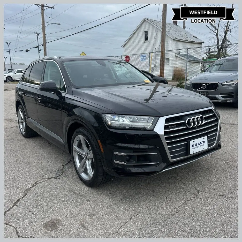 Black 2019 Audi Q7 55 Prestige quattro for sale in Westfield, IN