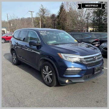 Red 2016 Honda Pilot EX-L for sale in Westfield, IN