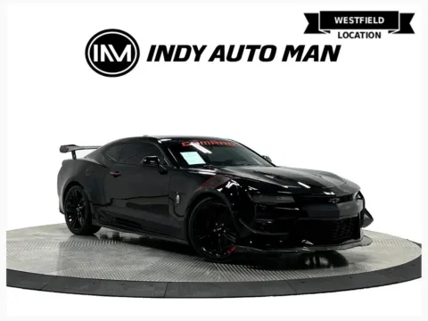 Black 2018 Chevrolet Camaro SS 2SS for sale in Westfield, IN