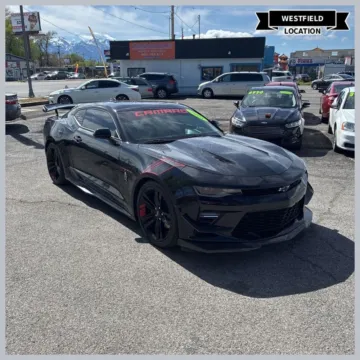 Black 2018 Chevrolet Camaro SS 2SS for sale in Westfield, IN