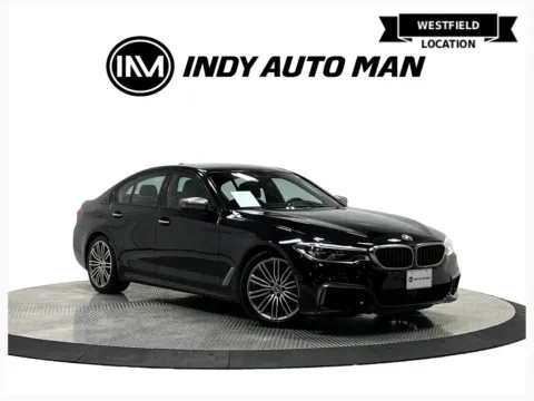 Black 2018 BMW 5 Series M550i xDrive for sale in Westfield, IN