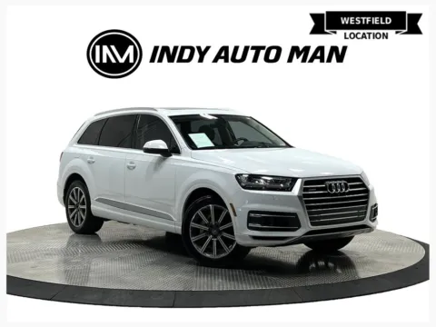 White 2017 Audi Q7 3.0T Prestige quattro for sale in Westfield, IN