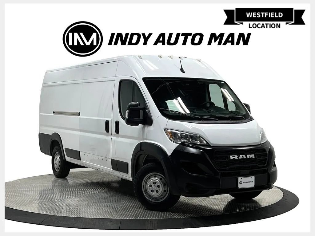 White 2023 Ram ProMaster 3500 High Roof for sale in Westfield, IN