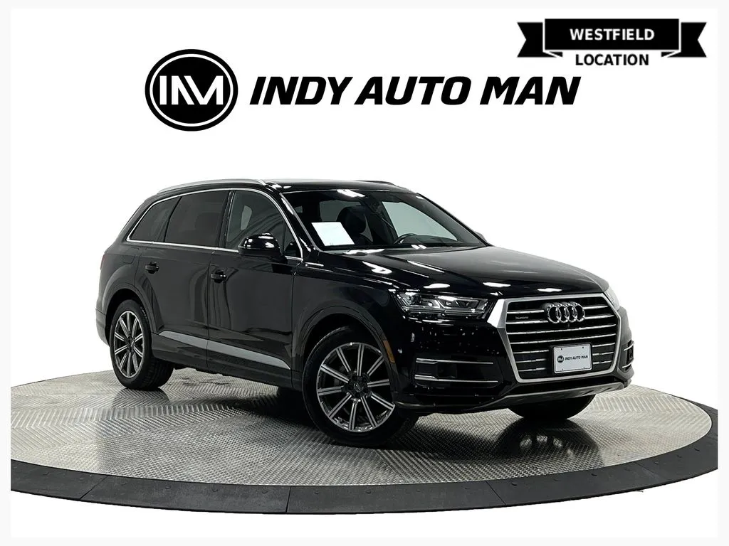Black 2017 Audi Q7 3.0T Prestige quattro for sale in Westfield, IN