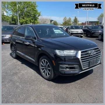 Black 2017 Audi Q7 3.0T Prestige quattro for sale in Westfield, IN