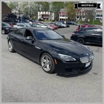 Black 2016 BMW 6 Series 650i xDrive Gran Coupe for sale in Westfield, IN
