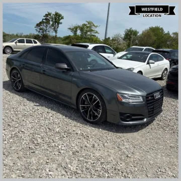 Gray 2017 Audi S8 4.0T quattro for sale in Westfield, IN