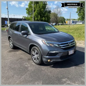 Red 2016 Honda Pilot EX-L for sale in Westfield, IN