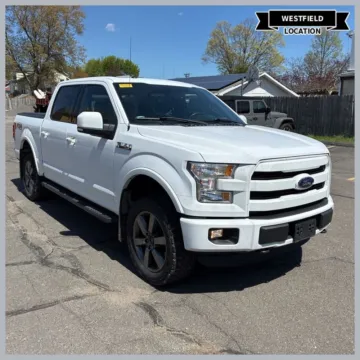 Silver 2016 Ford F-150 Lariat for sale in Westfield, IN