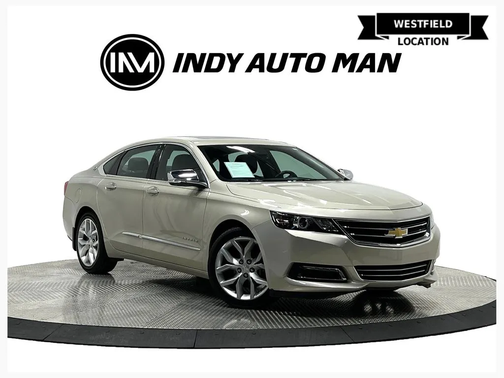 Silver 2015 Chevrolet Impala LTZ 2LZ for sale in Westfield, IN