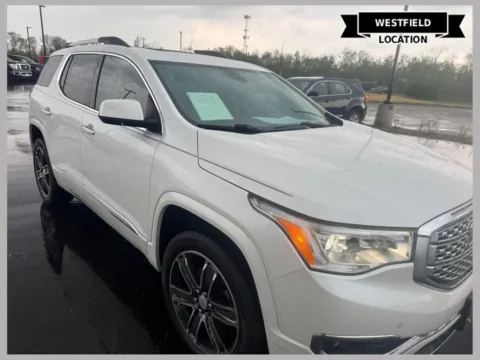 White 2017 GMC Acadia Denali for sale in Westfield, IN