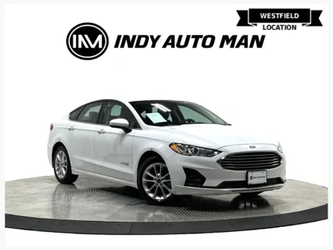 White 2019 Ford Fusion Hybrid SE for sale in Westfield, IN