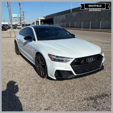 White 2021 Audi S7 2.9T Premium Plus quattro for sale in Westfield, IN
