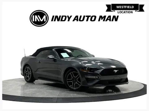 Gray 2019 Ford Mustang EcoBoost Premium for sale in Westfield, IN