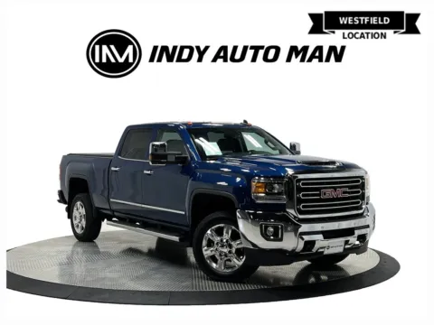 Blue 2018 GMC Sierra 2500HD SLT for sale in Westfield, IN