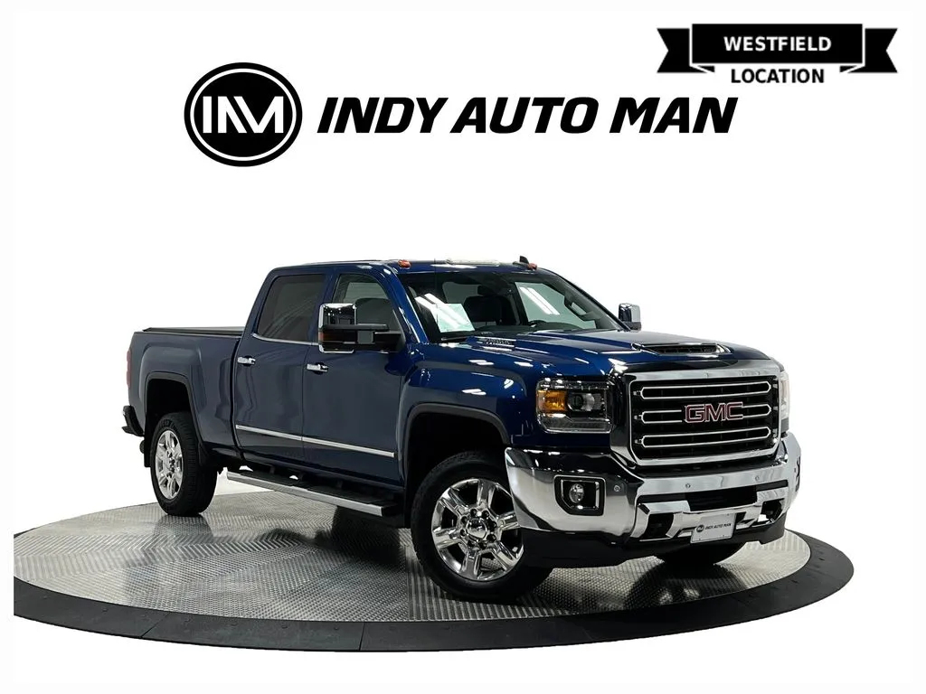 Blue 2018 GMC Sierra 2500HD SLT for sale in Westfield, IN