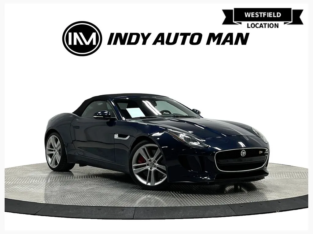Blue 2014 Jaguar F-TYPE S for sale in Westfield, IN