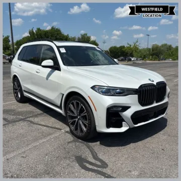 White 2022 BMW X7 M50i for sale in Westfield, IN