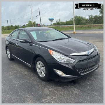Black 2015 Hyundai Sonata Hybrid for sale in Westfield, IN