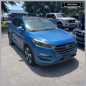 Blue 2016 Hyundai Tucson Limited for sale in Westfield, IN