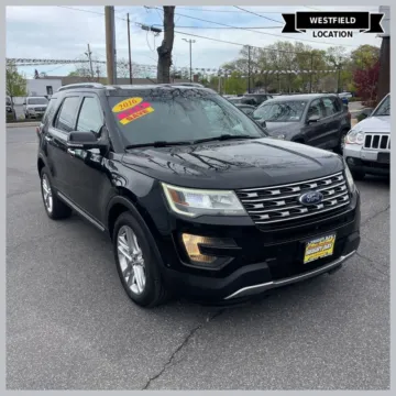 Black 2016 Ford Explorer Limited for sale in Westfield, IN