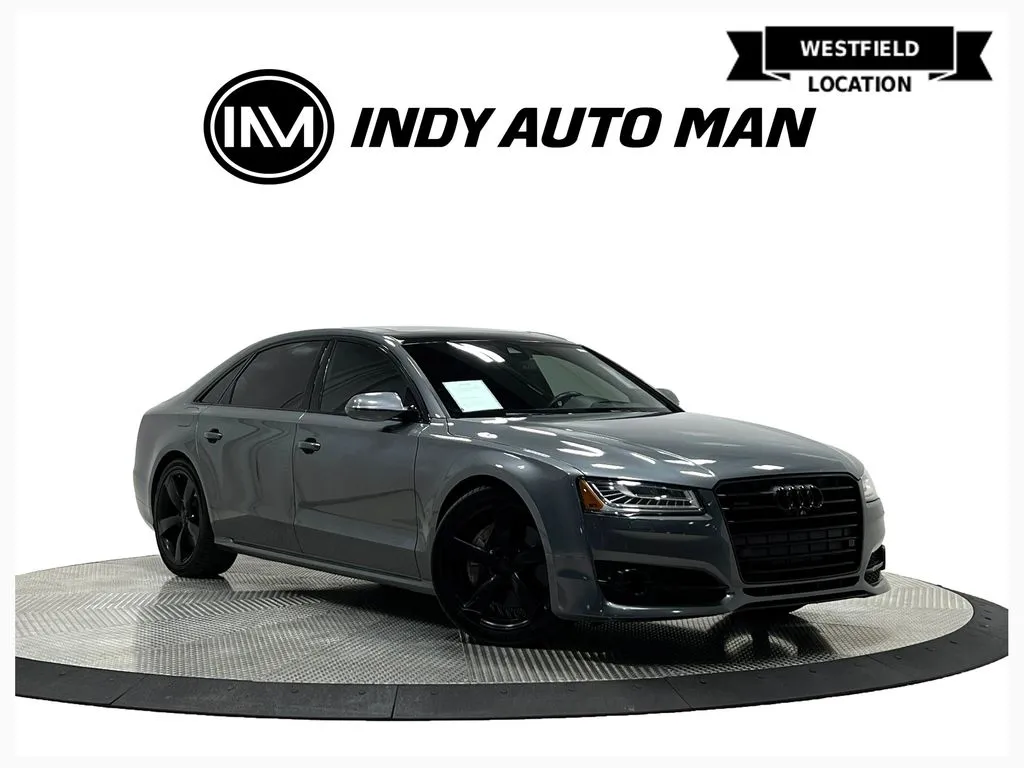 Gray 2018 Audi A8 L 4.0T Sport quattro for sale in Westfield, IN