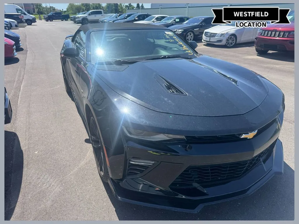Black 2017 Chevrolet Camaro SS 1SS for sale in Westfield, IN