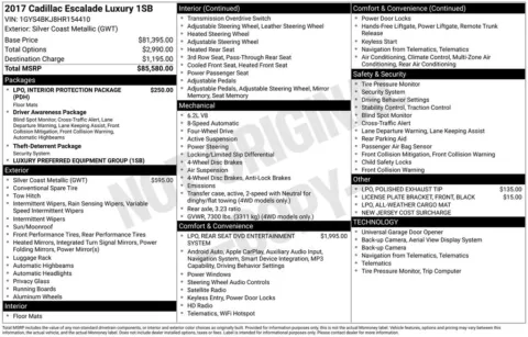 Photos of 2017 Cadillac Escalade Luxury for sale in Westfield, IN at Indy Auto Man - Westfield
