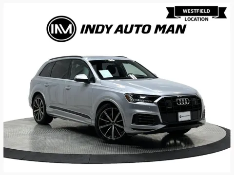 Silver 2021 Audi Q7 55 Prestige quattro for sale in Westfield, IN