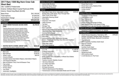 Photos of 2017 Ram 1500 Big Horn for sale in Westfield, IN at Indy Auto Man - Westfield