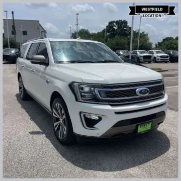 White 2020 Ford Expedition Max King Ranch for sale in Westfield, IN