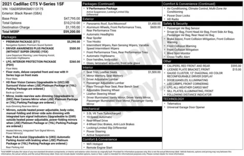 Photos of 2021 Cadillac CT5 V-Series for sale in Westfield, IN at Indy Auto Man - Westfield