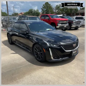 Black 2021 Cadillac CT5 V-Series for sale in Westfield, IN