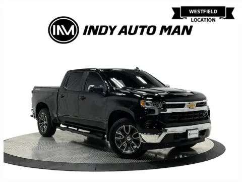 Black 2022 Chevrolet Silverado 1500 LT LT1 for sale in Westfield, IN