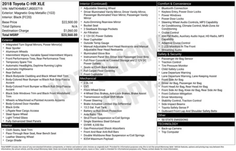 Photos of 2018 Toyota C-HR XLE for sale in Westfield, IN at Indy Auto Man - Westfield
