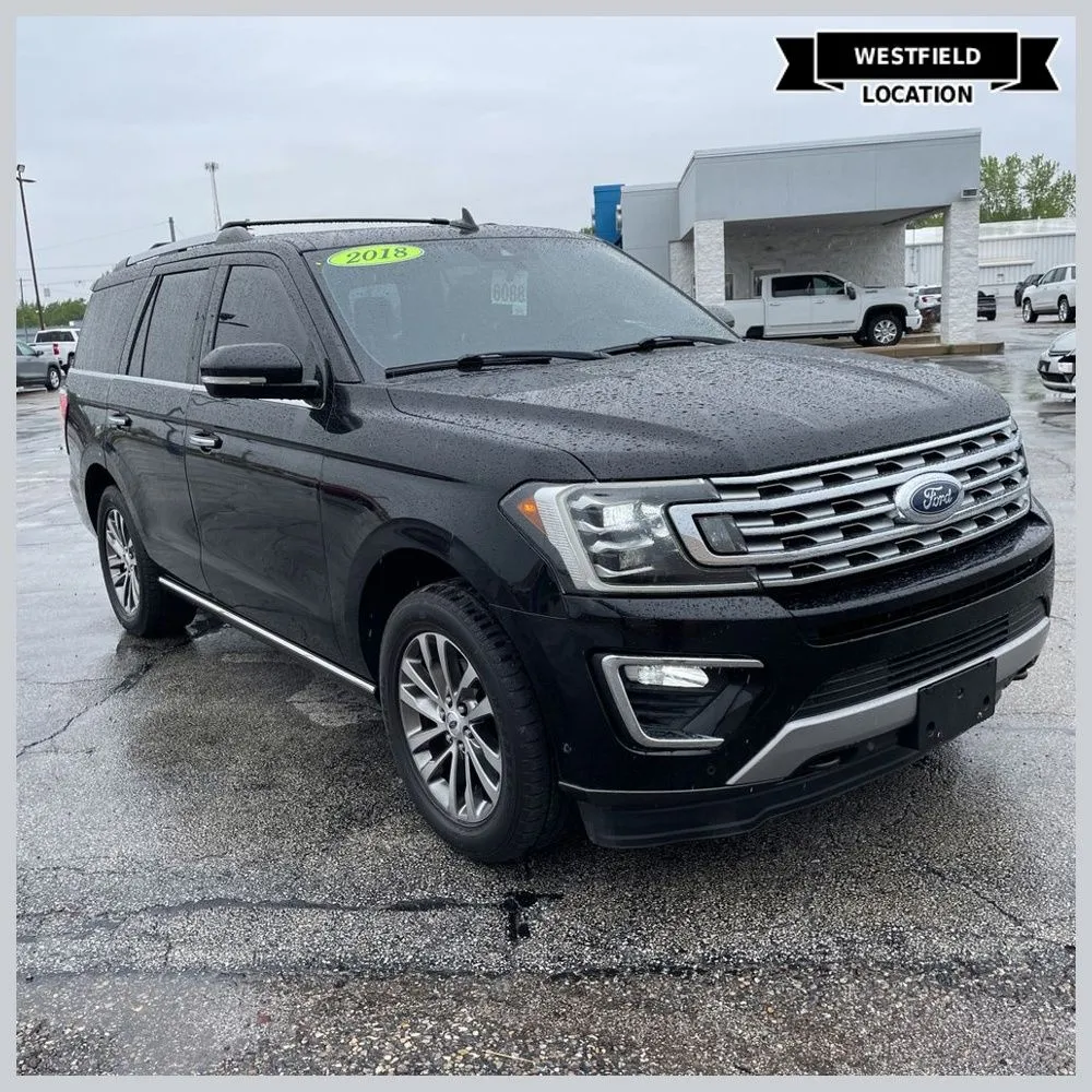 Black 2018 Ford Expedition Limited for sale in Westfield, IN