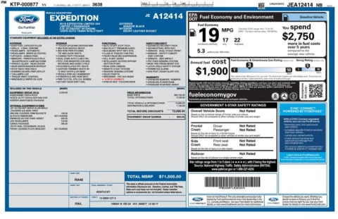 Photos of 2018 Ford Expedition Limited for sale in Westfield, IN at Indy Auto Man - Westfield