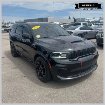 Black 2021 Dodge Durango SRT 392 for sale in Westfield, IN