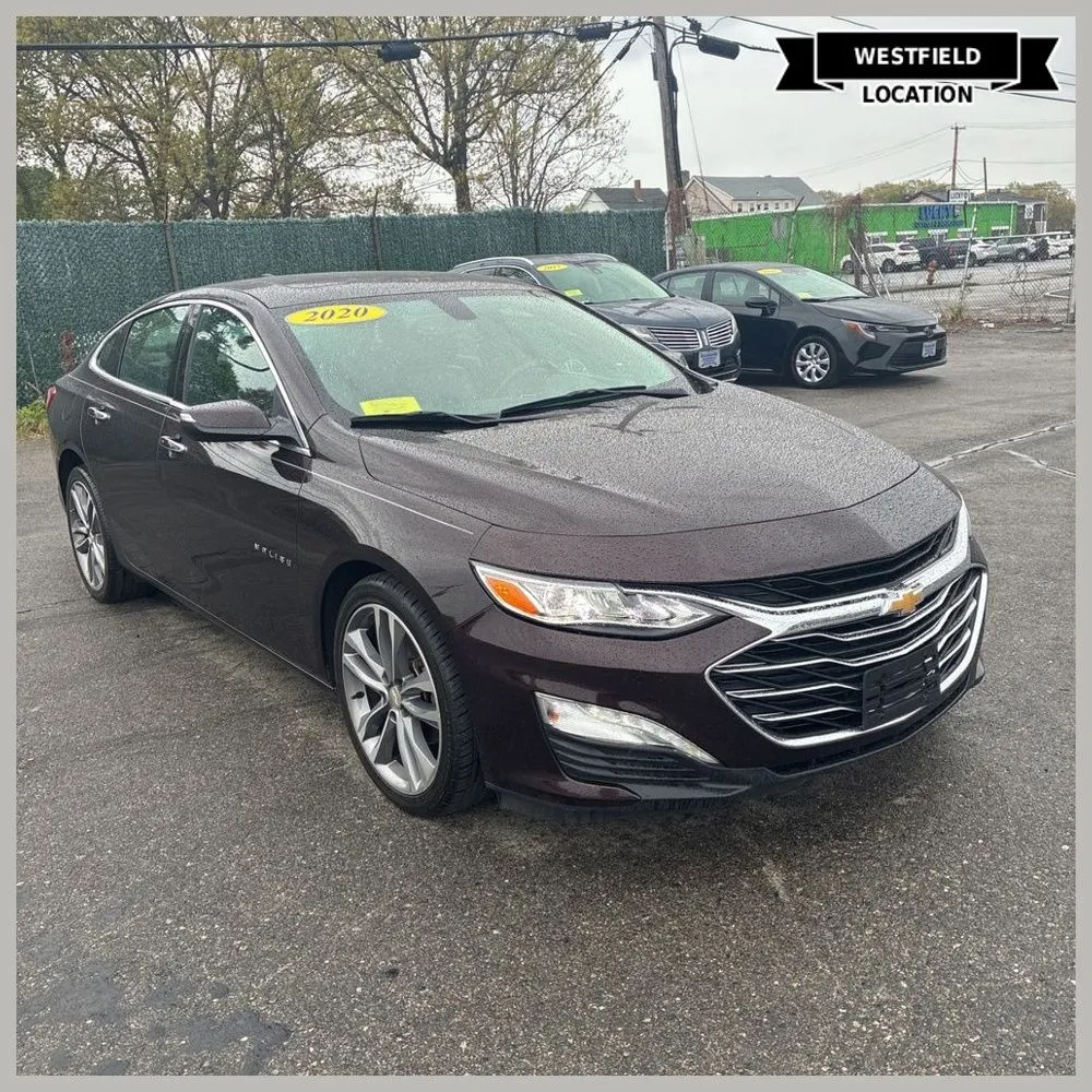 Black 2020 Chevrolet Malibu Premier for sale in Westfield, IN