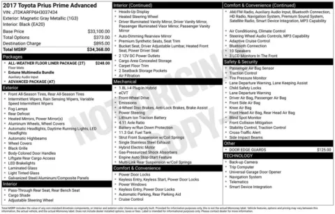 Photos of 2017 Toyota Prius Prime Advanced for sale in Westfield, IN at Indy Auto Man - Westfield