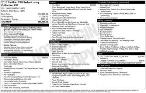 Photos of 2016 Cadillac CTS 2.0L Turbo Luxury for sale in Westfield, IN at Indy Auto Man - Westfield