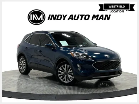 Green 2020 Ford Escape Titanium for sale in Westfield, IN