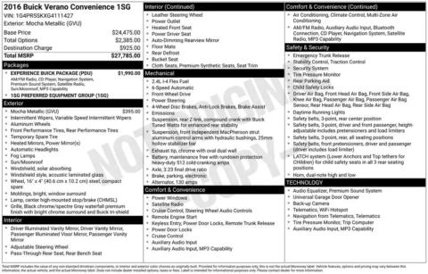 Photos of 2016 Buick Verano Convenience Group for sale in Westfield, IN at Indy Auto Man - Westfield